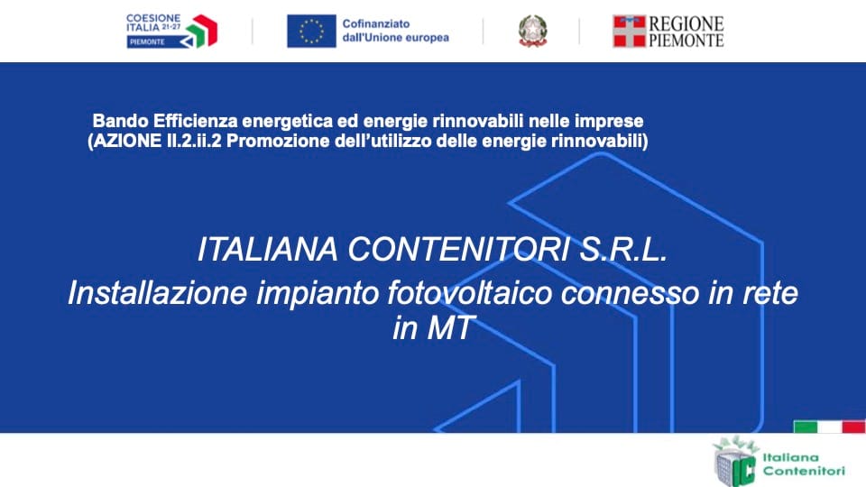 Bando Efficienza energetica ed energie rinnovabili nelle imprese